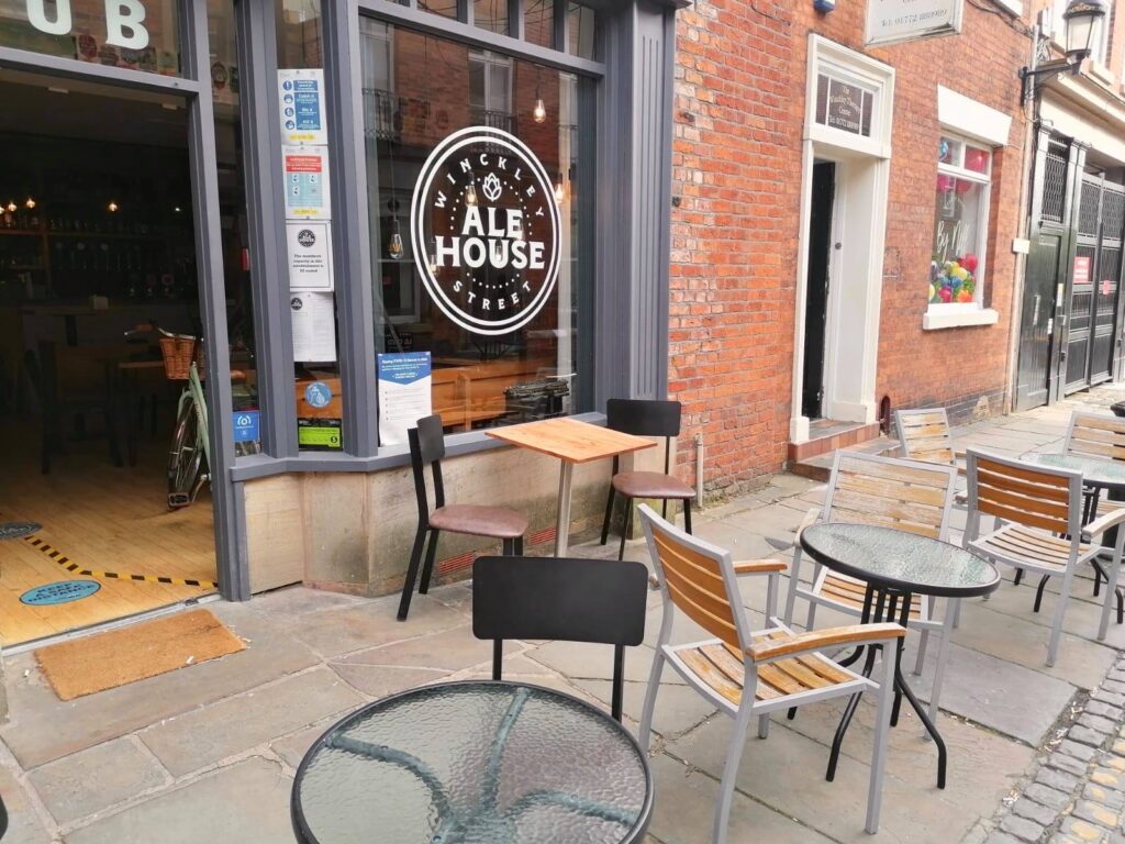 25% off food only at The Winckley Street Ale House.